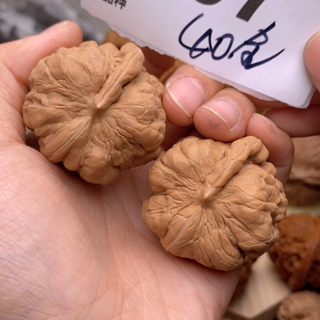 文玩核桃把件707号41全一帆