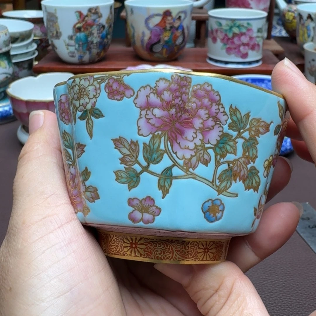 谭***青景德镇手工手绘展示