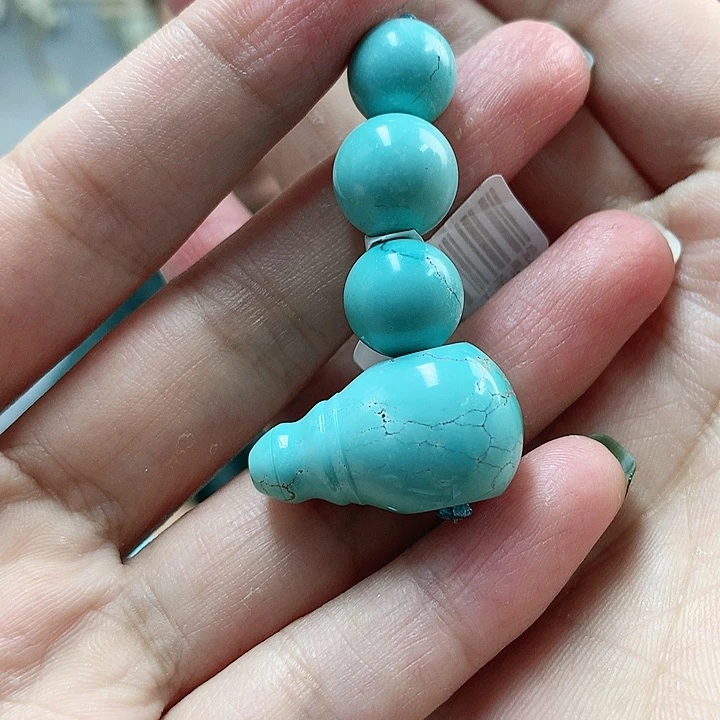 未镶嵌绿松石珠宝奇石普*