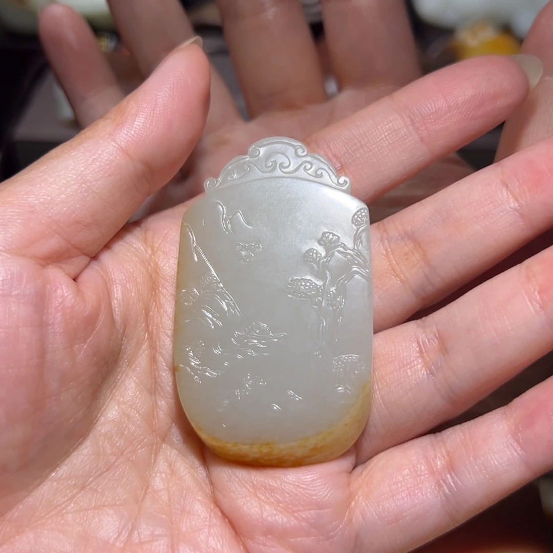 颈饰未镶嵌和田玉