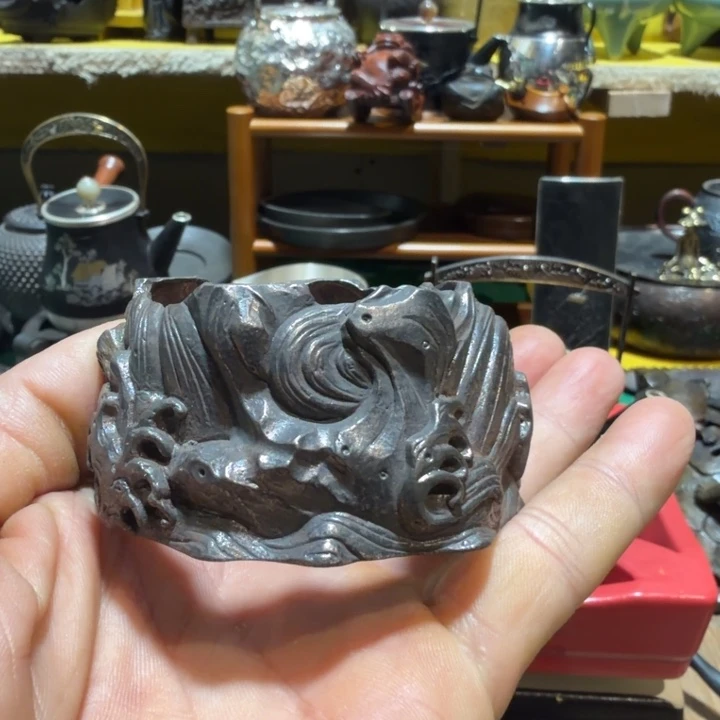 铁中古工艺品，摆件