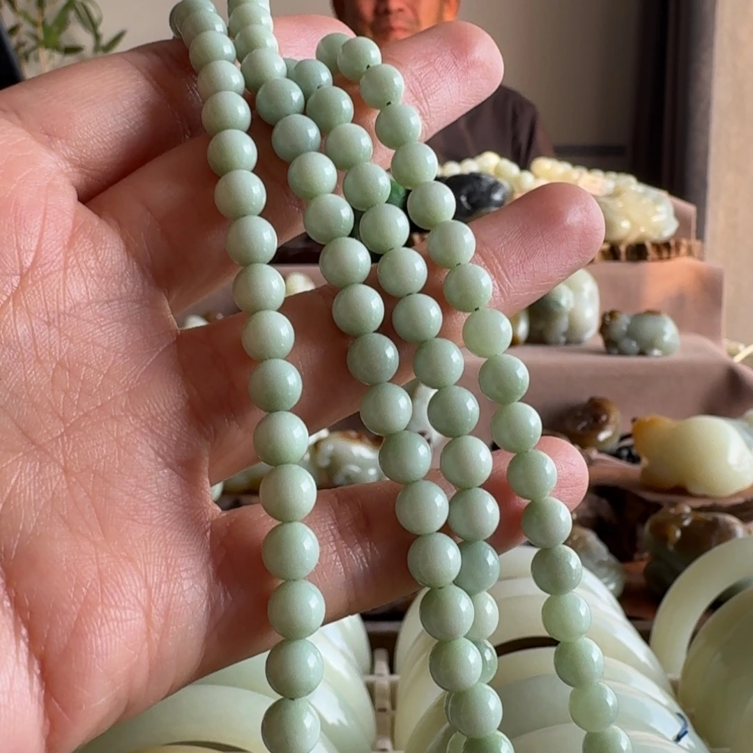 和田玉（糖玉）未镶嵌手链