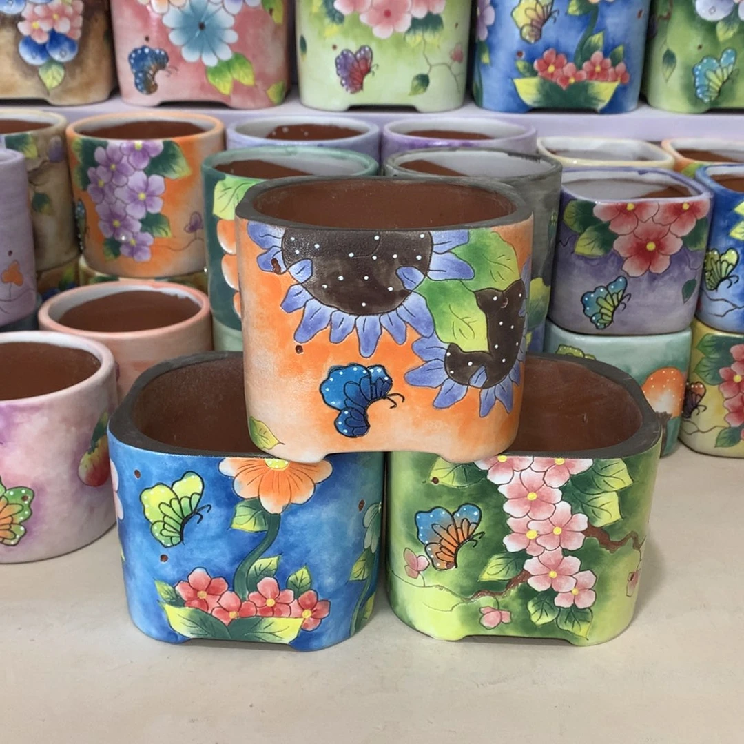 福利正品红陶花盆