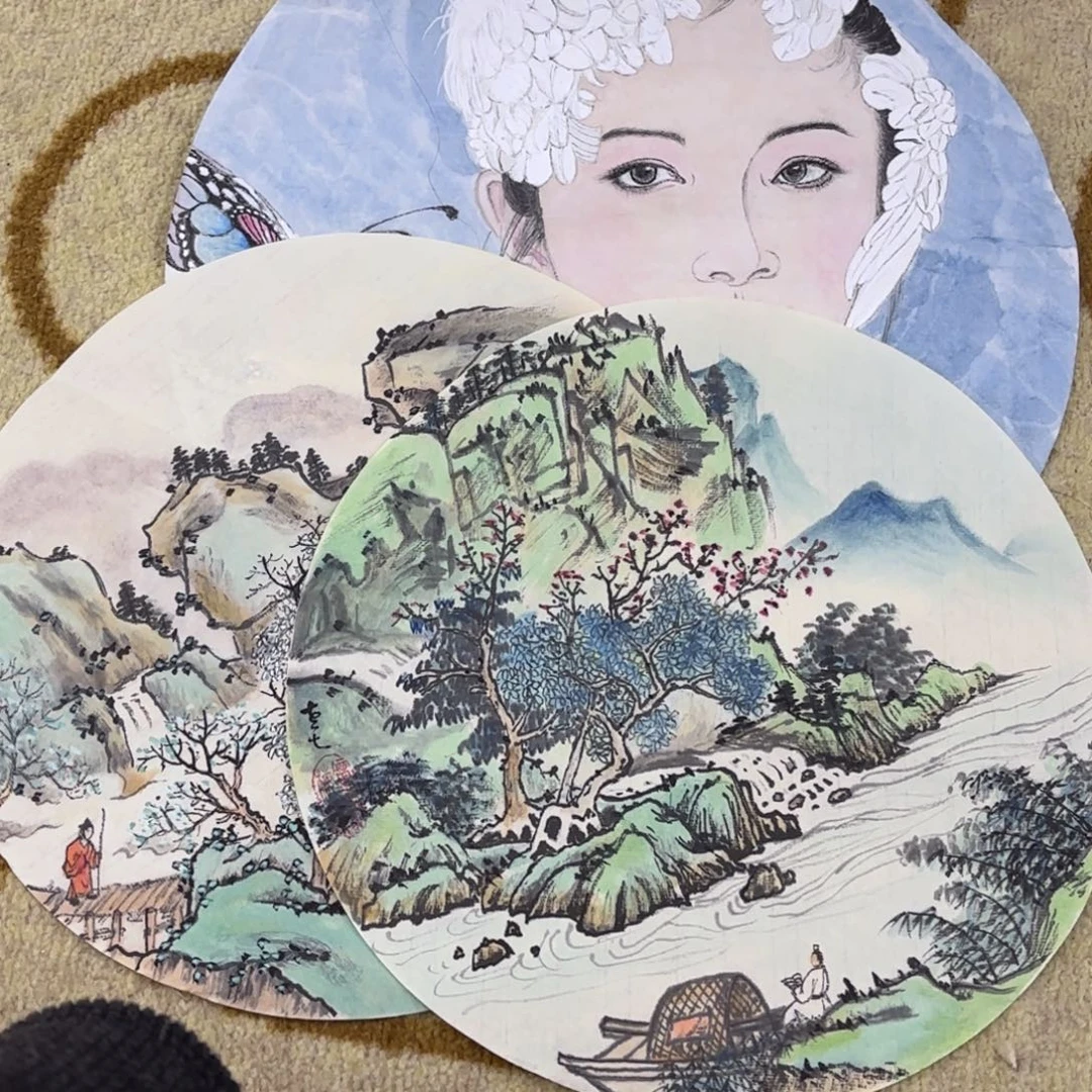 东***城国画花鸟作品三张作品艺