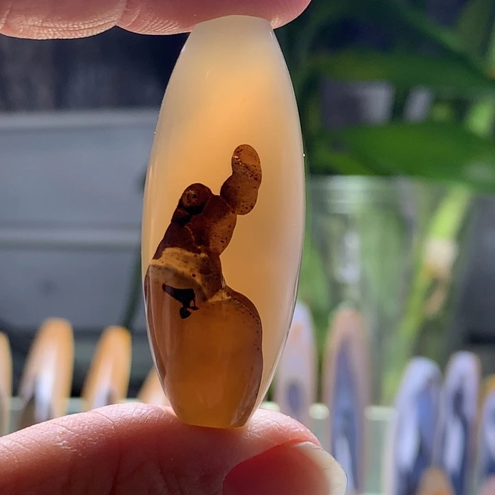 未镶嵌玛瑙/玉髓珠宝半成品5