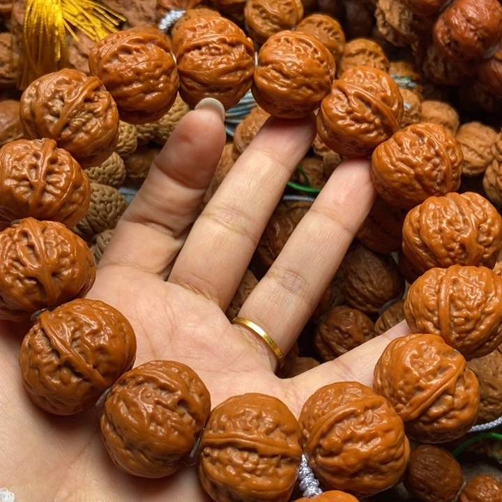 文玩核桃吊坠雪**兒粗筋元宝