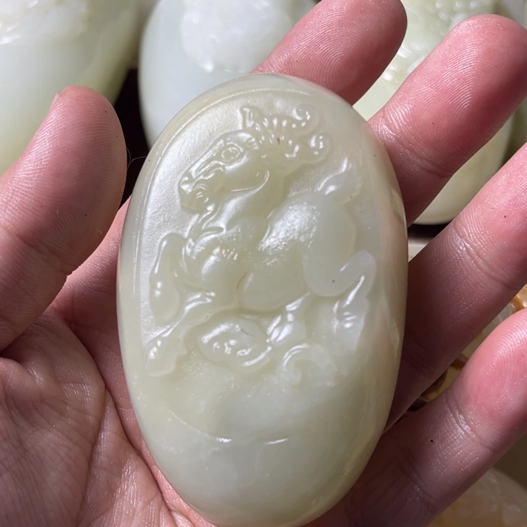 乐***师石材天然方解石手把看不退换