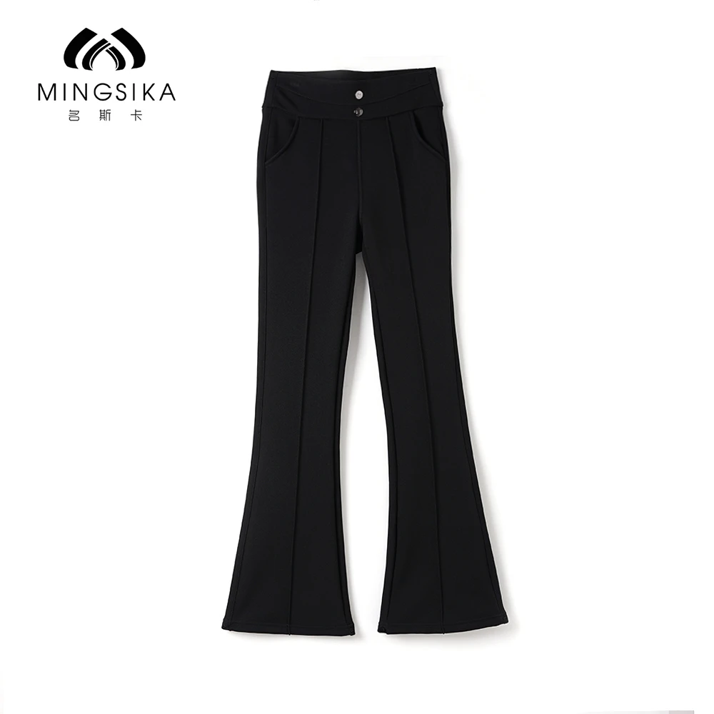 【邱莹莹专享】MINGSIKA/名斯卡 新款休闲裤#4AM112-8761