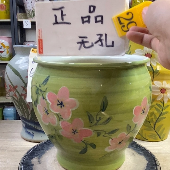 景德镇高温陶瓷花盆