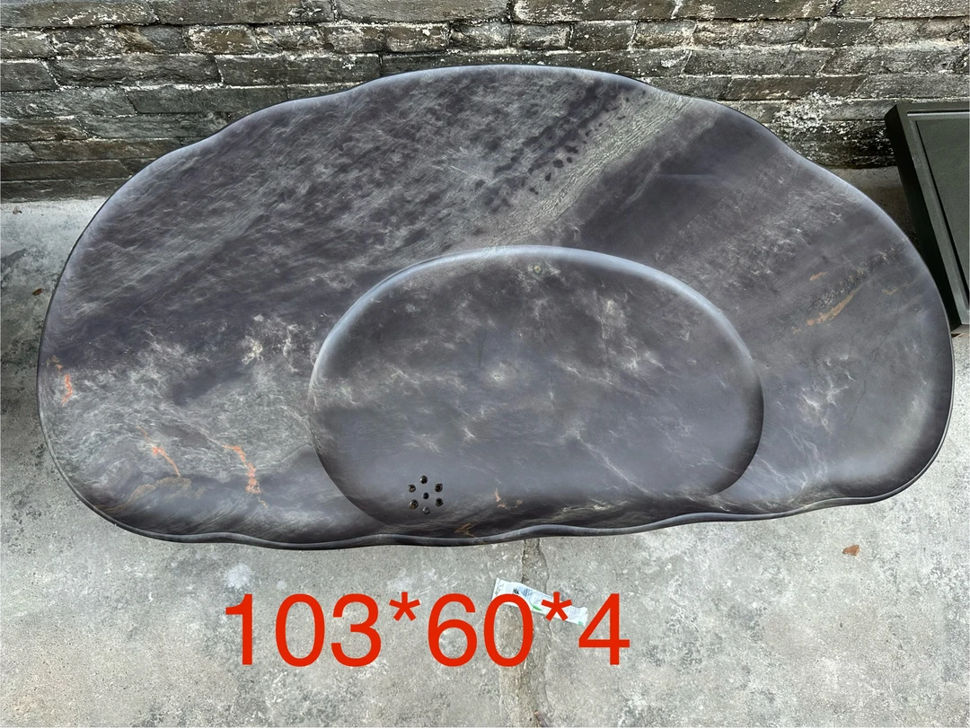 精品斧柯东茶盘，如意茶盘