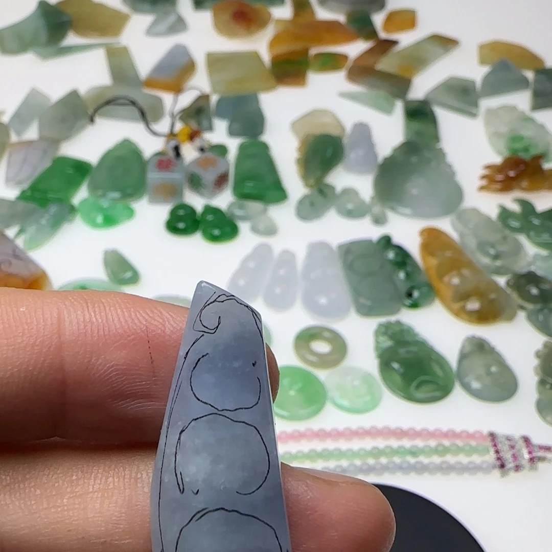 定制翡翠未镶嵌天然翡翠