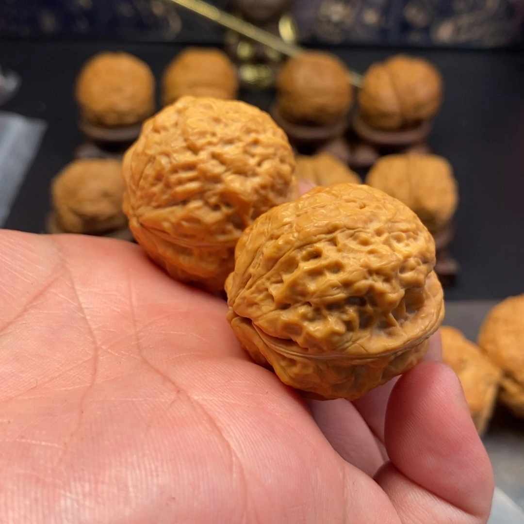 把件文玩核桃小胖虎