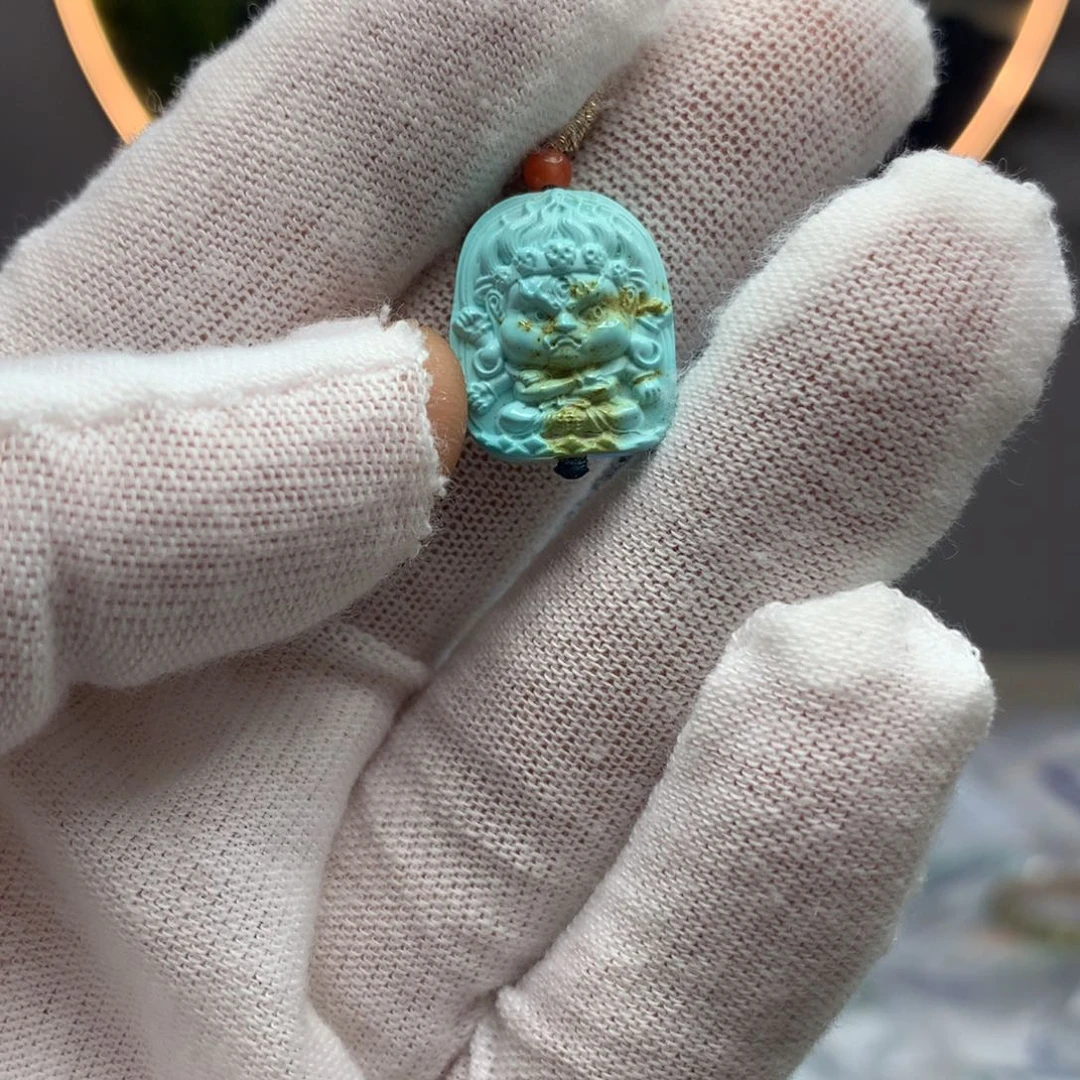 绿松石挂件未镶嵌