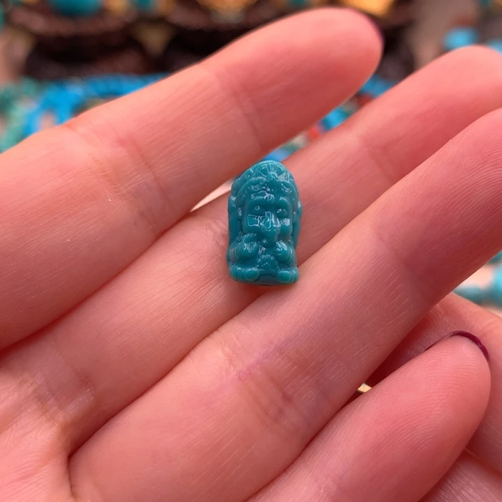 绿松石未镶嵌配饰8.4