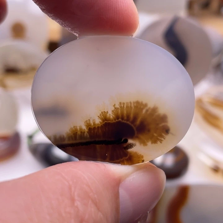 玛瑙/玉髓未镶嵌吊坠(不含链)