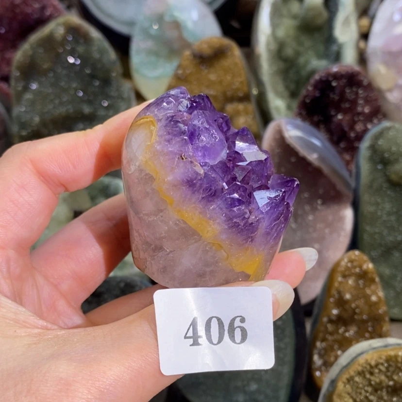 【闪购商品】未镶嵌大型摆件（非配饰）紫晶