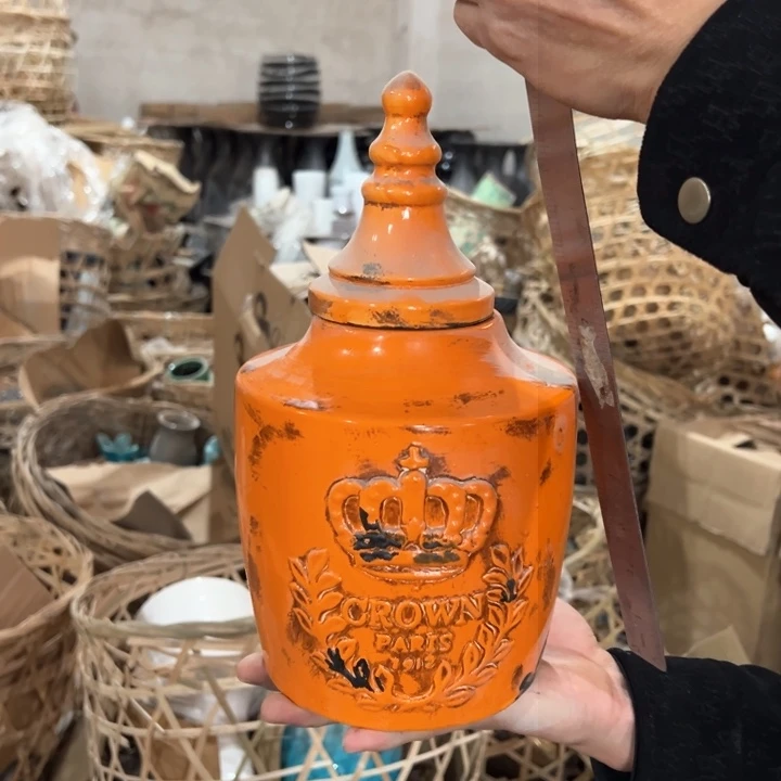 摆件高28口7公分微瑕捡漏