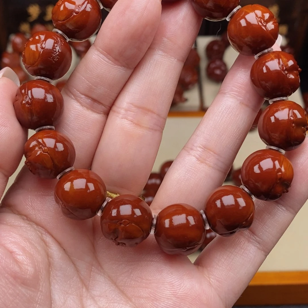 橄榄核吊坠喜*百态人生