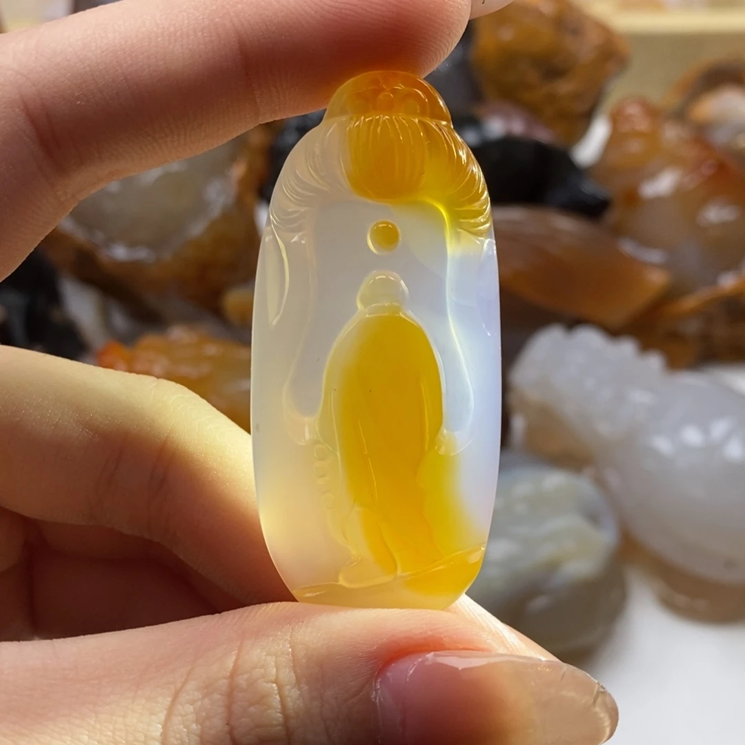 玛瑙/玉髓未镶嵌颈饰