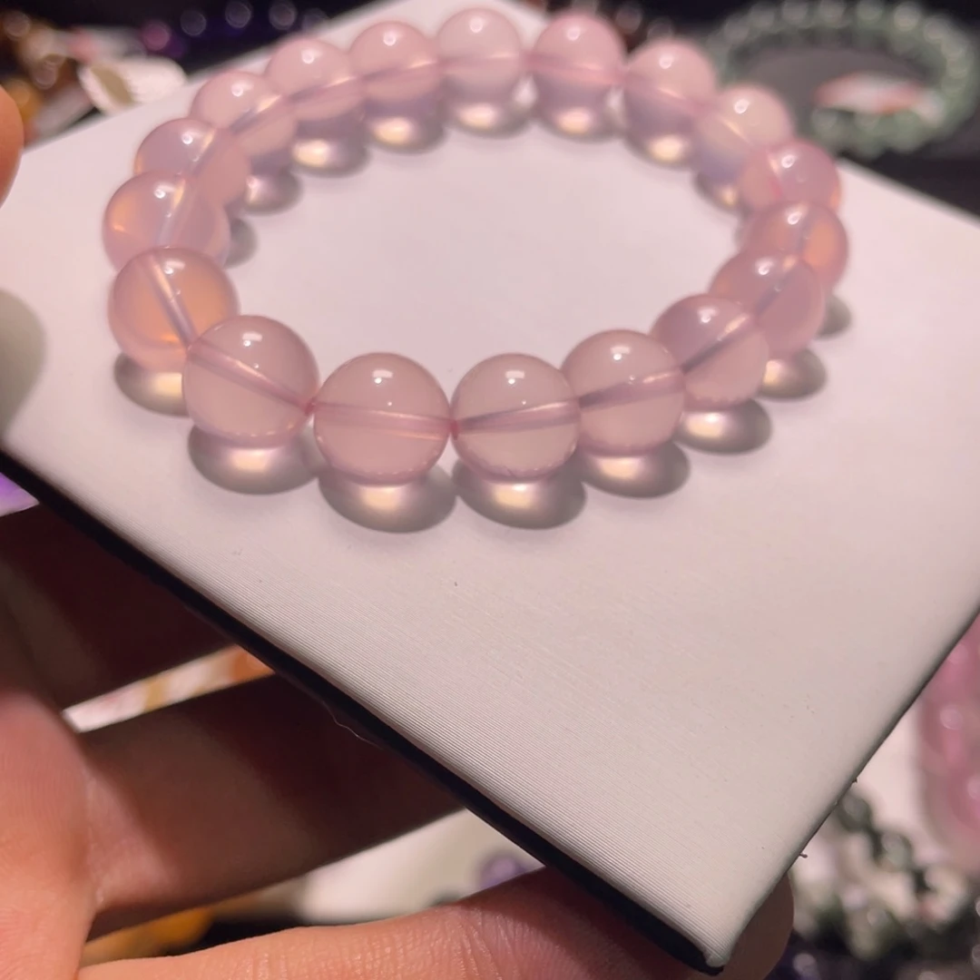 水晶手链未镶嵌粉水晶