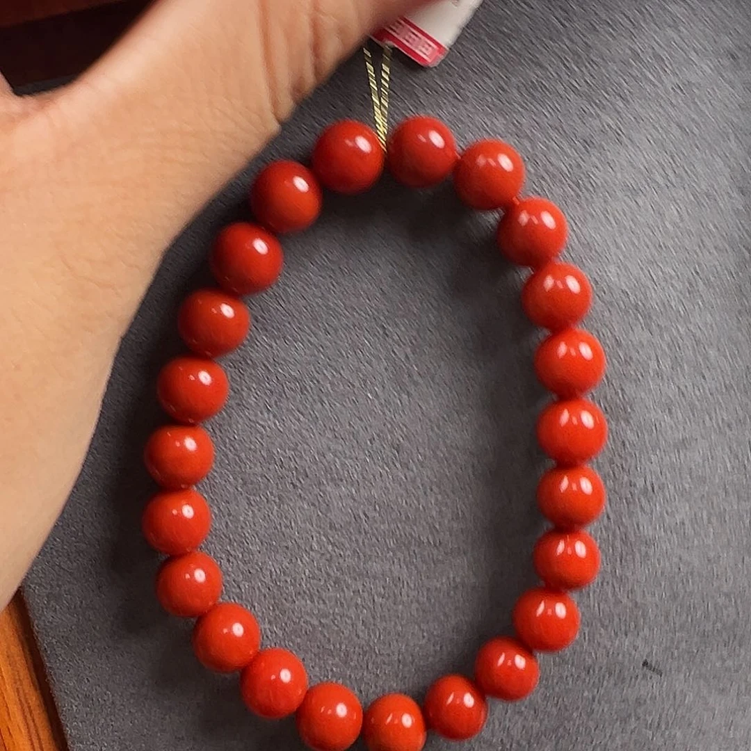 南红玛瑙手串未镶嵌
