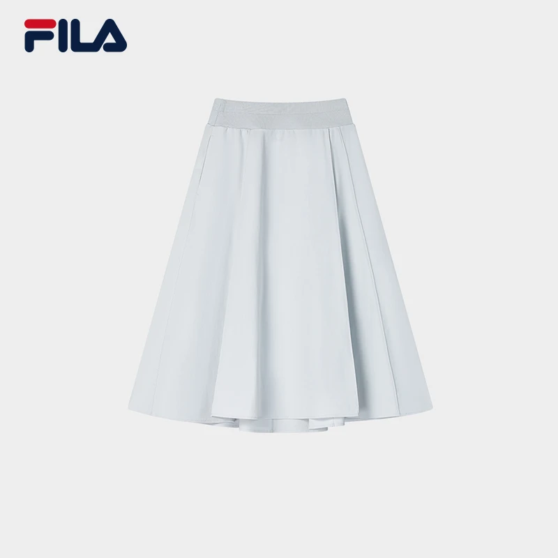 【柔软顺滑】FILA/斐乐女装夏季新款时尚优雅针织半身裙F11W524303F