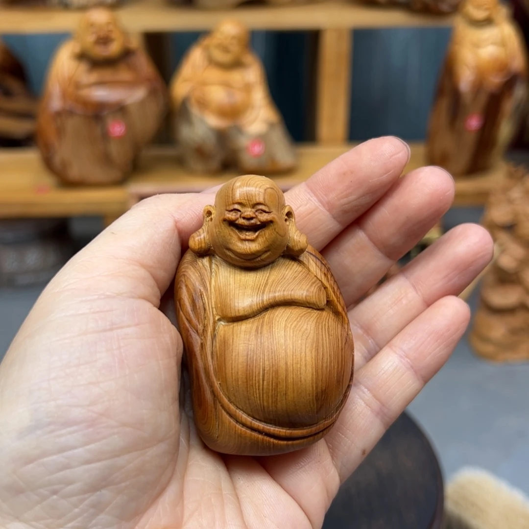 柏木崖柏木摆件手把件，10