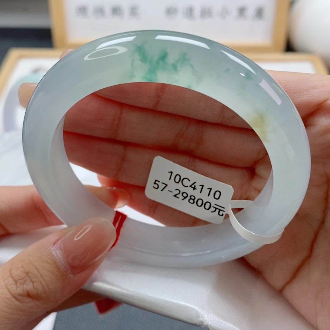 翡翠未镶嵌手镯天然A货翡翠手镯