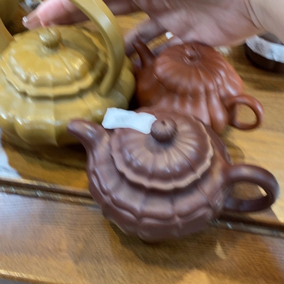 水***江茶壶紫砂原矿泥料手工壶直播间