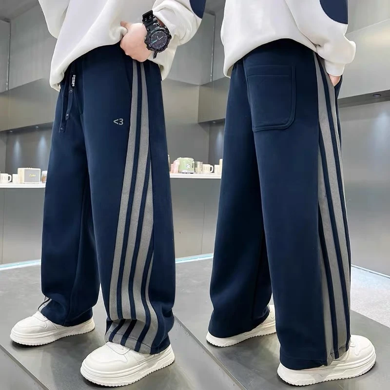 男童秋季休闲卫裤2025新款中大童秋装宽松运动裤儿童春秋款长裤潮