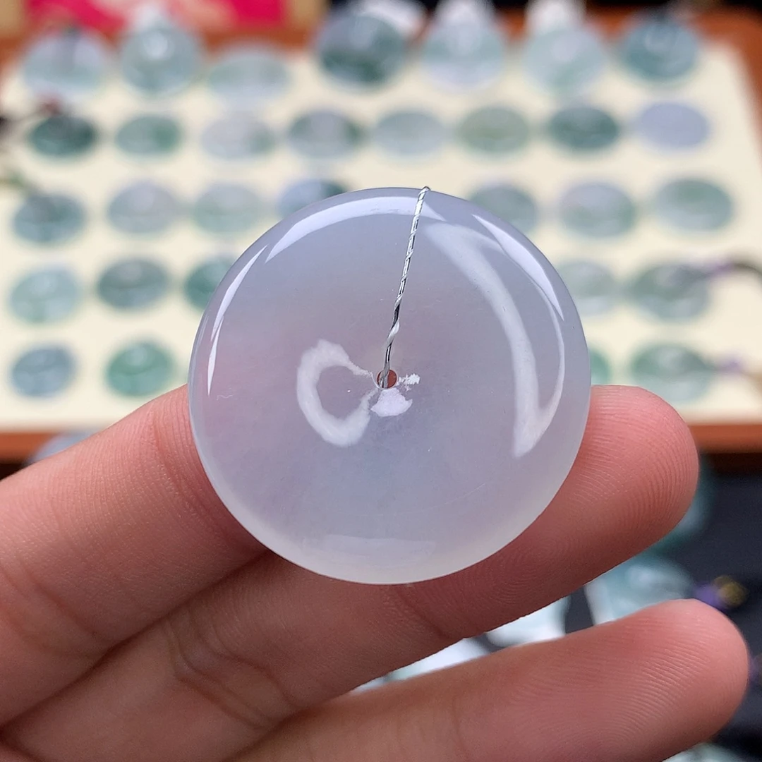 翡翠未镶嵌颈饰31 尺寸31-5