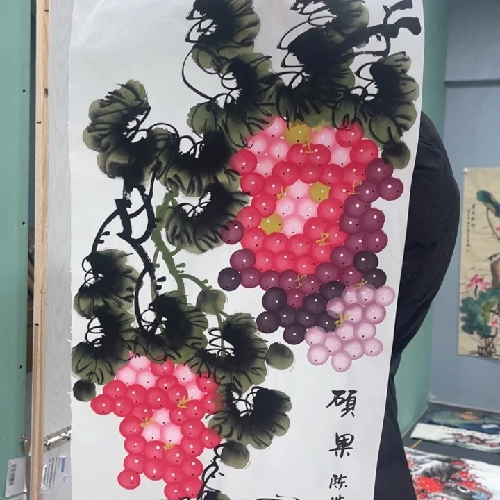 国画我的心好痛啊我的心真的好痛啊