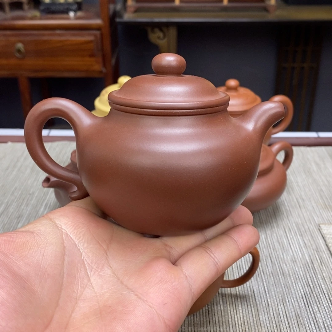紫泥茶壶容量260毫升左右