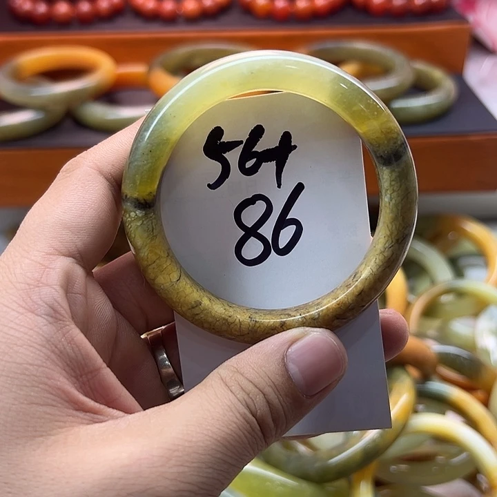 蛇纹石玉合金手镯