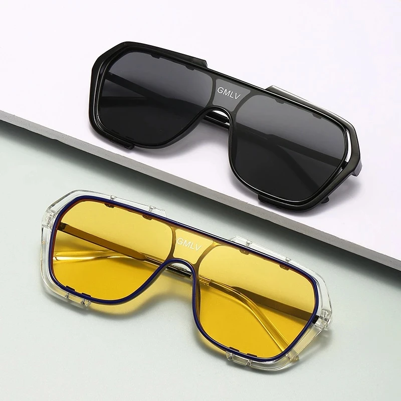 日夜两用偏光驾驶高清夜视镜防远光紫外线大框显脸小情侣墨镜