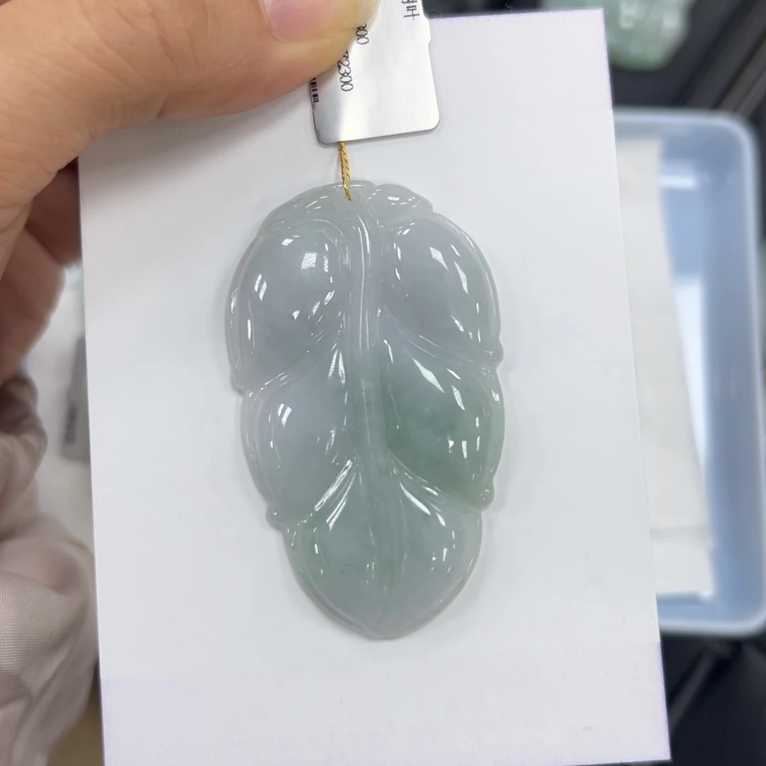 颈饰未镶嵌翡翠G*树叶