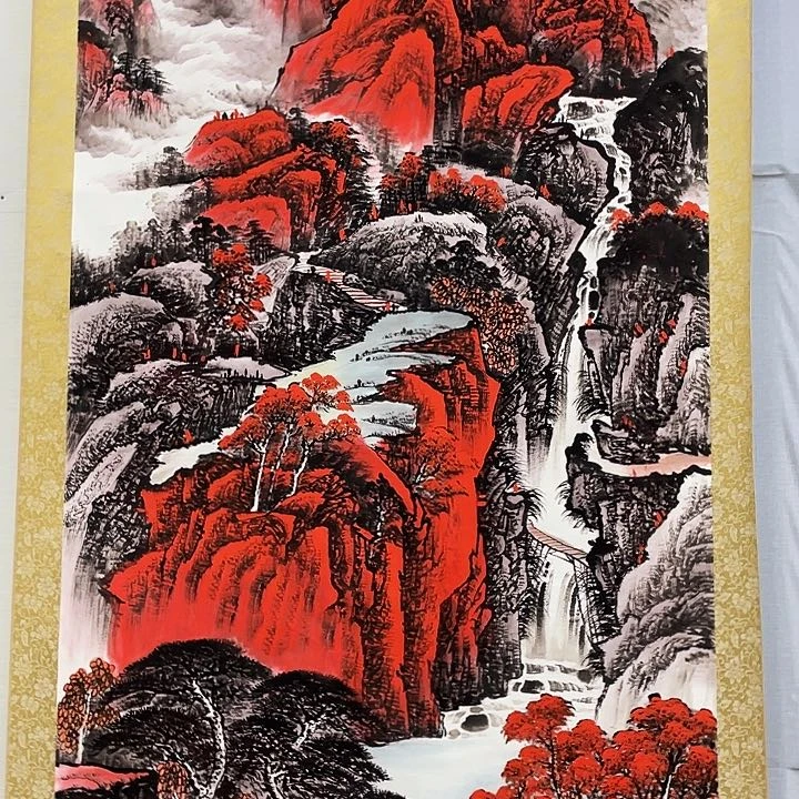 国画w老师手笔手绘作品