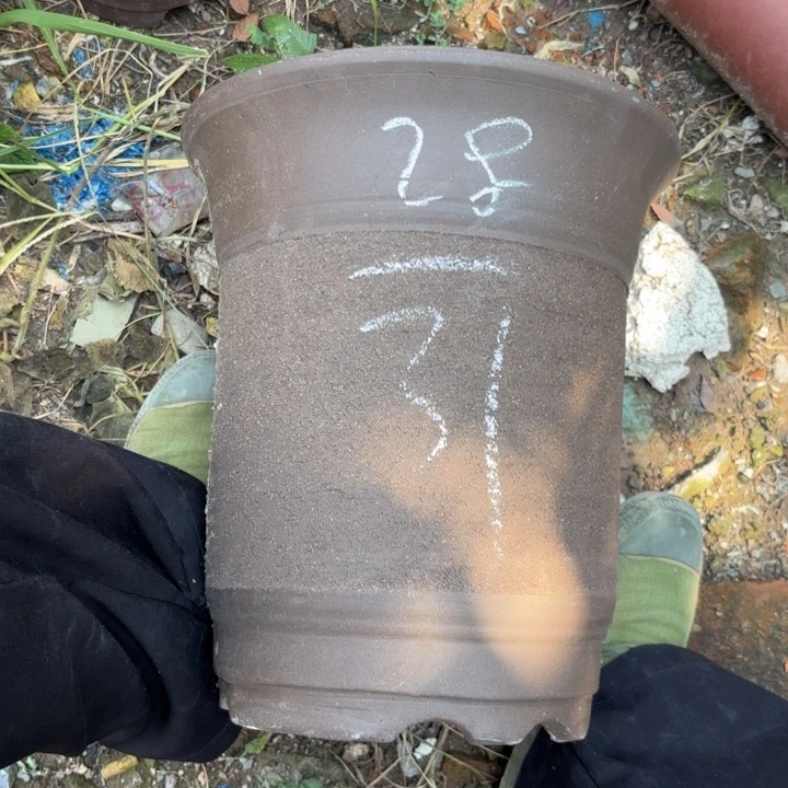 紫砂花盆紫砂的颜色