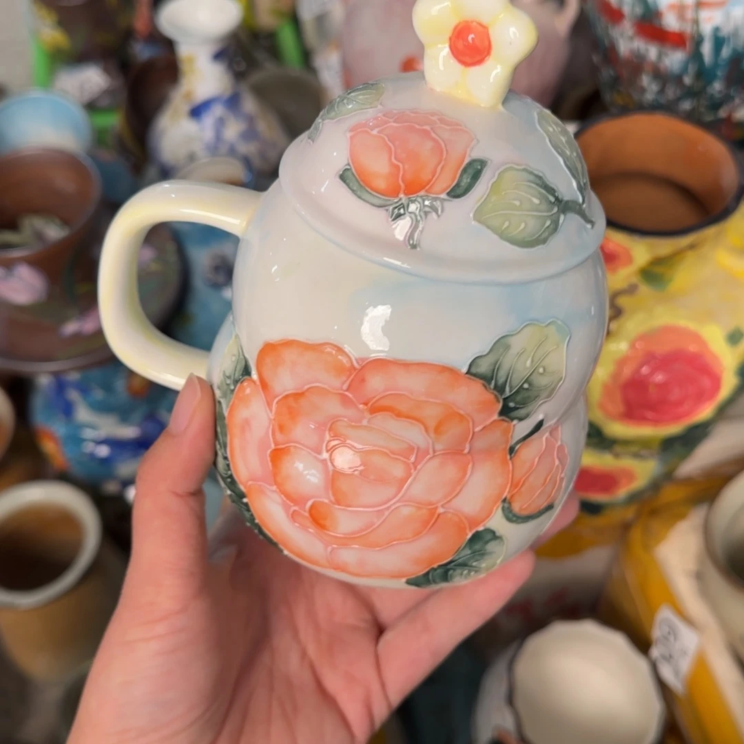 景德镇釉下彩陶瓷微瑕91