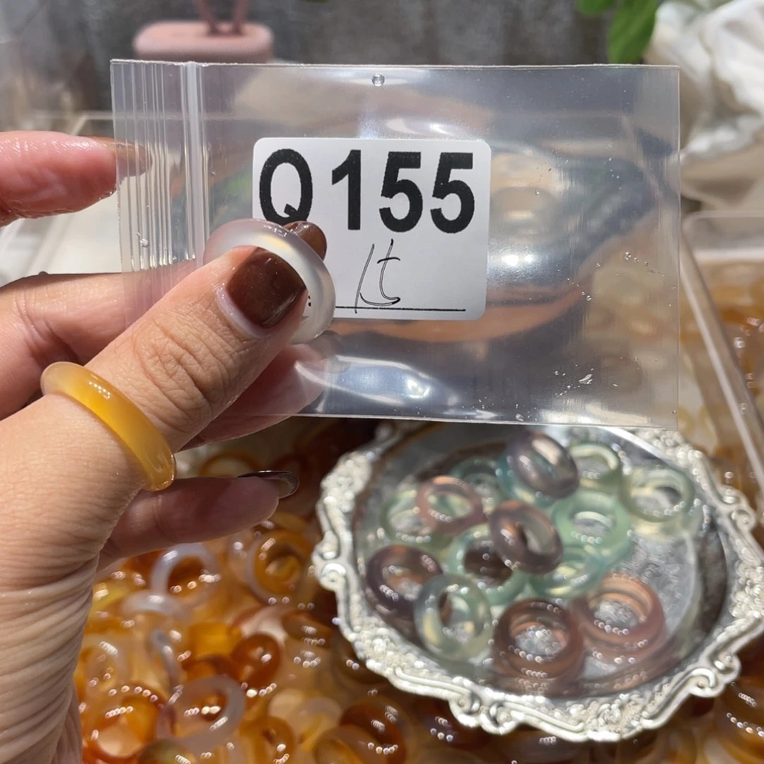 玛瑙/玉髓未镶嵌戒指155