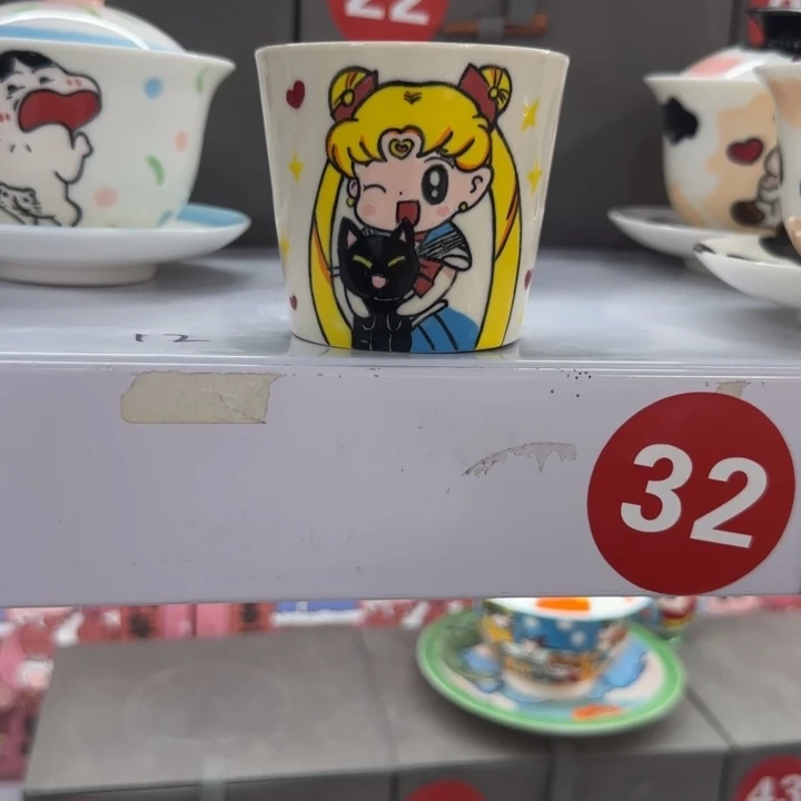 高温釉下彩纯手工手绘陶瓷