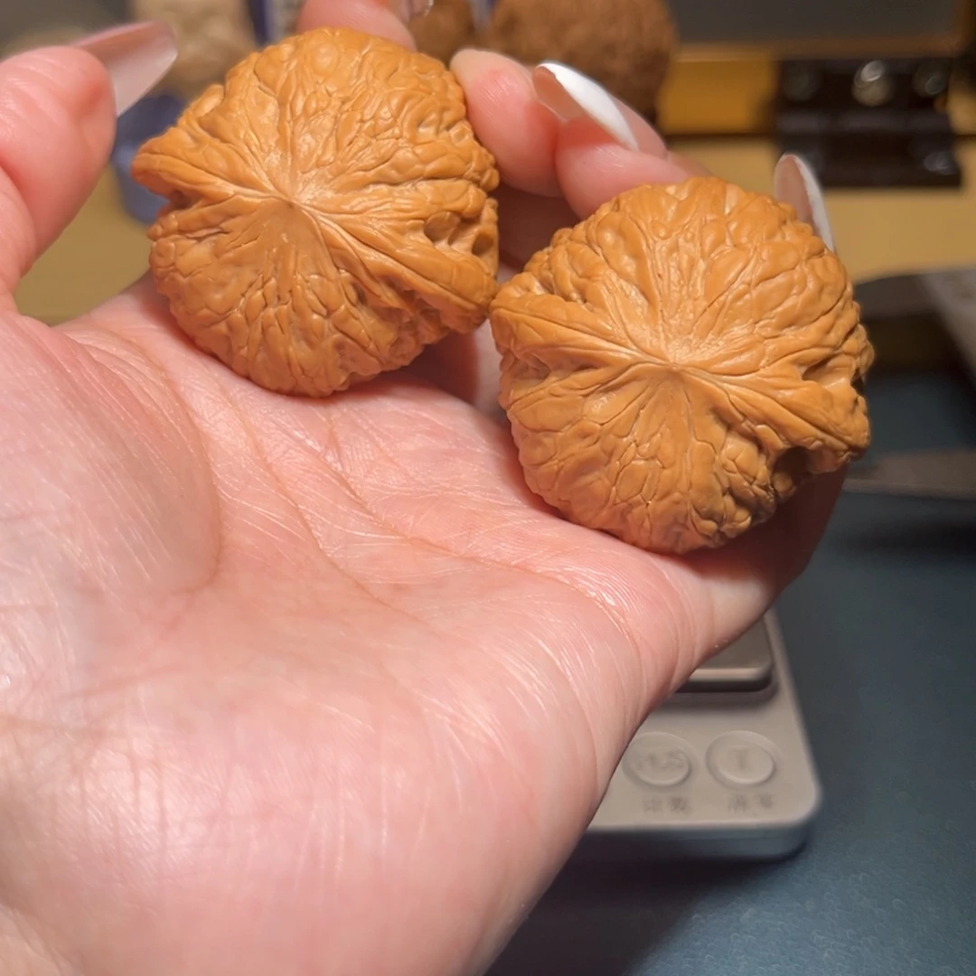 文玩核桃把件快****乐铁锤42