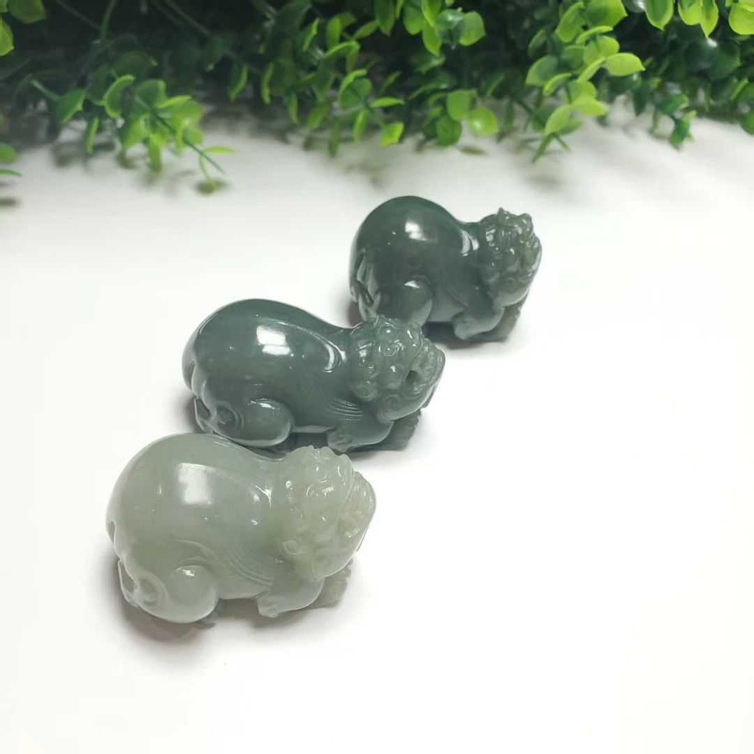 X626【赵小姐】和田玉招财貔貅吊坠,多样性发其一