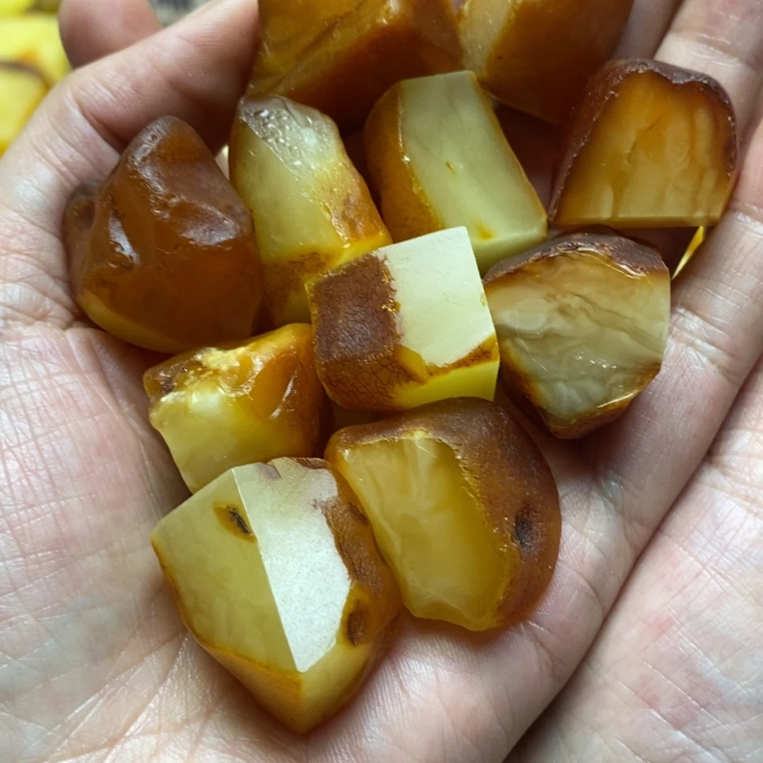 定制蜜蜡未镶嵌传世琥珀蜜蜡定制
