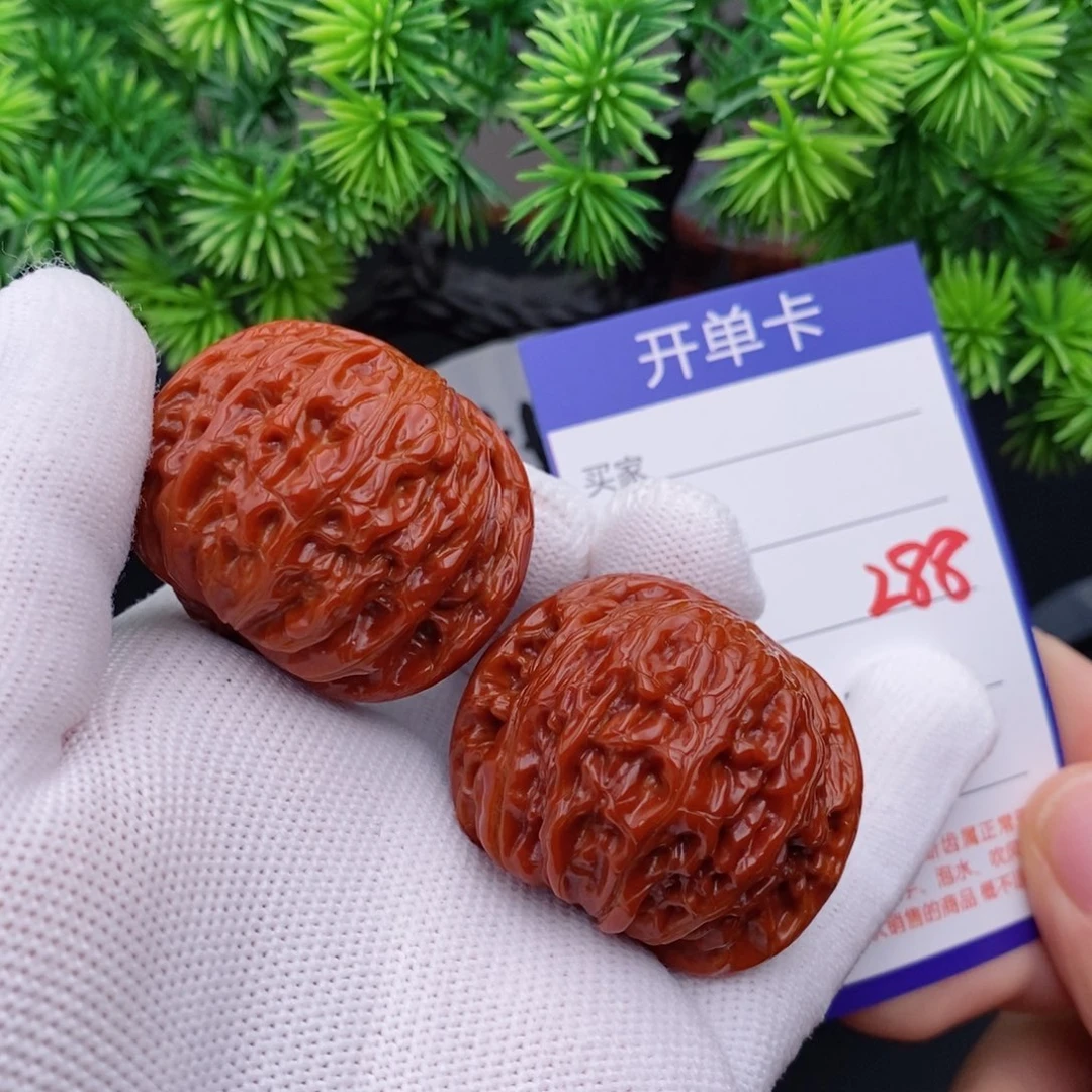 文玩核桃把件41磨盘288