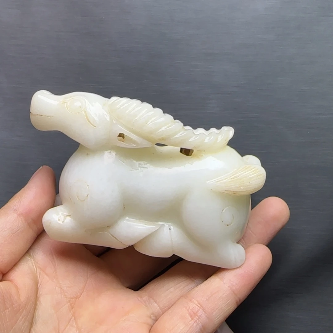 金***雨和田玉未镶嵌把件