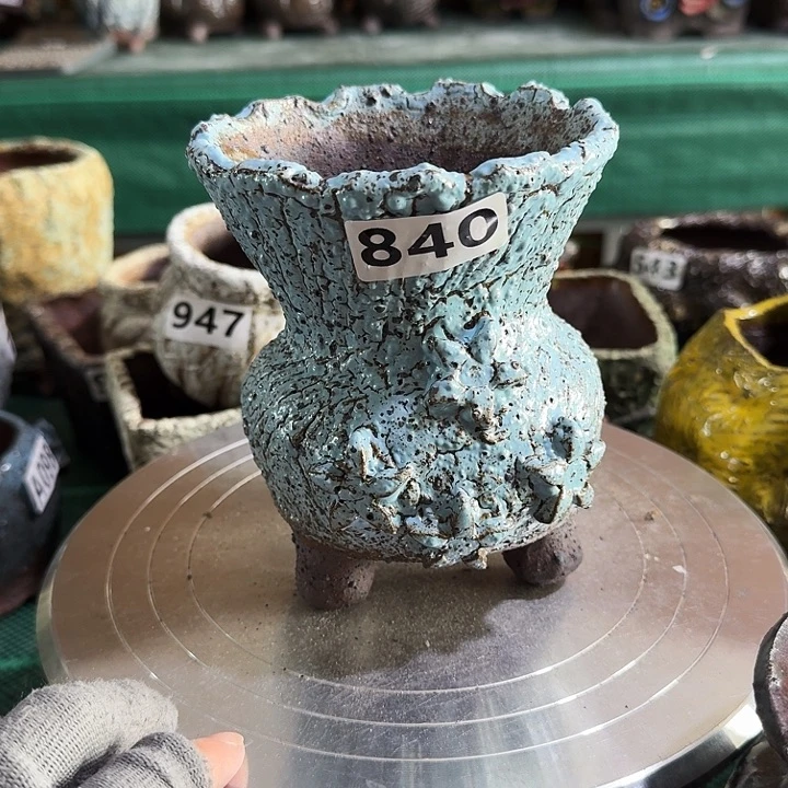 内口10号14粗陶手工