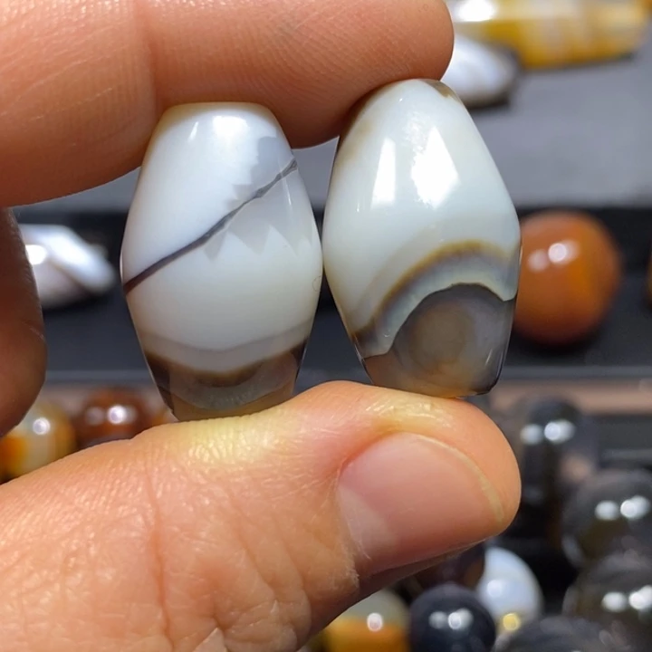 玛瑙/玉髓未镶嵌挂件