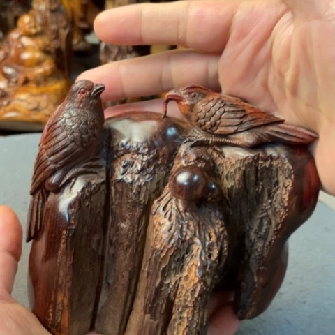 【闪购商品】小叶紫檀把件…………………….