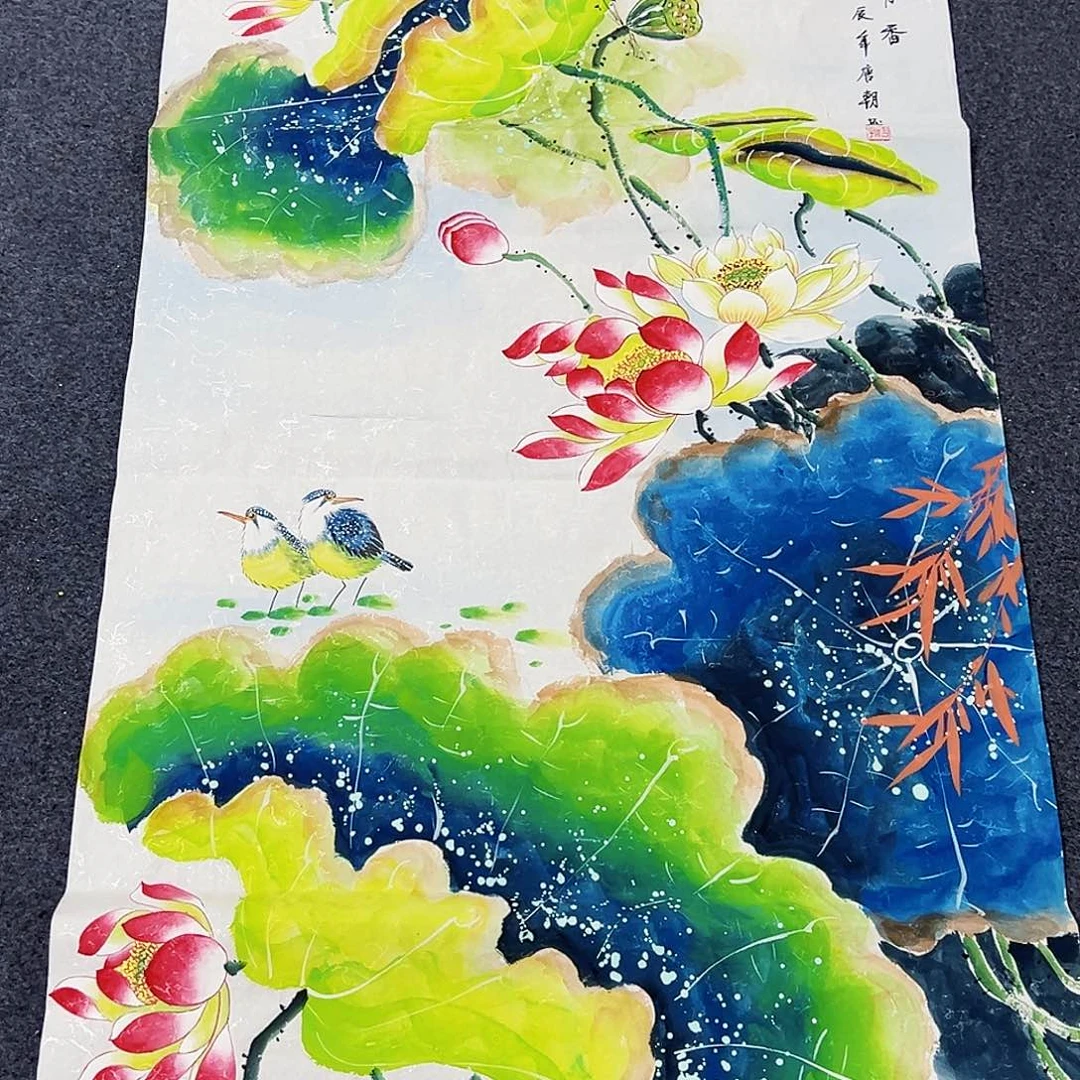 国画事事顺心如意万事如意